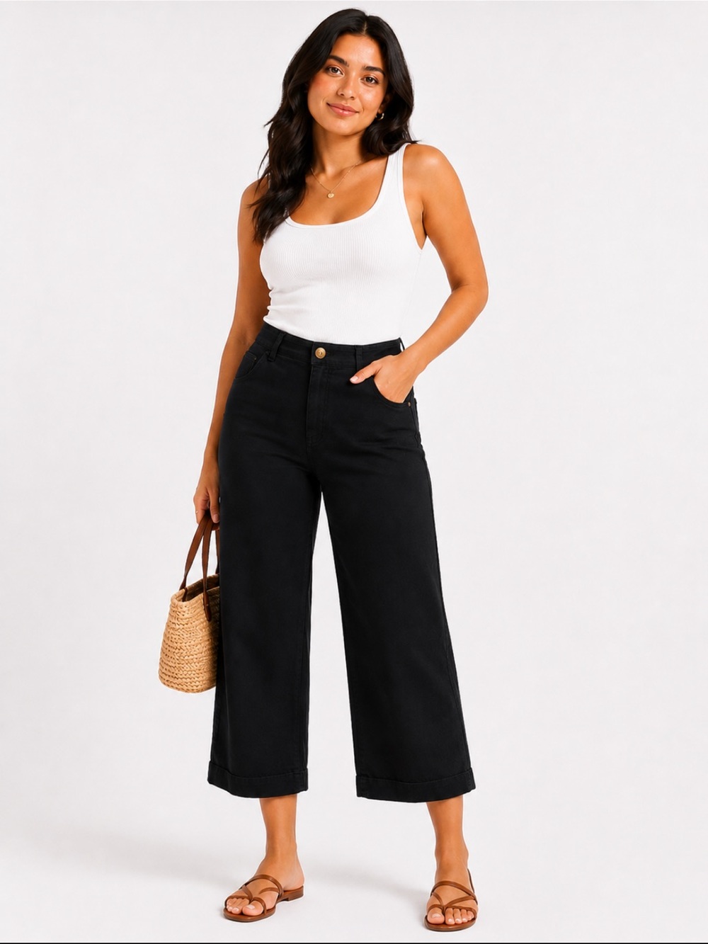 Marine layer Bridget Pant Wide leg Chino size 10P